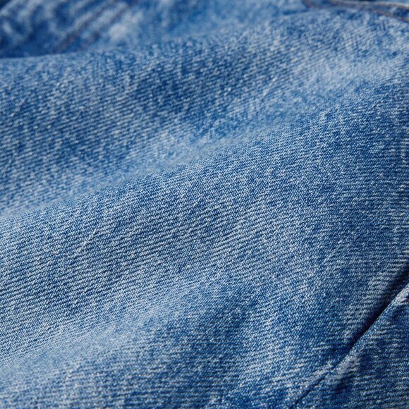 JW Anderson x Uniqlo Cotton Mid-Rise Classic Straight-Leg Denim Jeans (65 Blue) - Picture 5 of 16